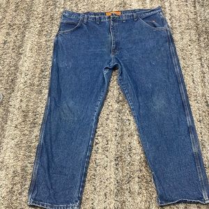 Wrangler FR riggs workwear flame resistant jeans, size 44X 30 men’s